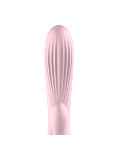 Wibrator- B -  Series, Silicone Vibrator Pink USB 10 Function / Heating