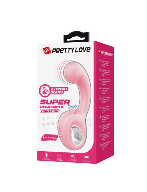 Pretty Love Erynnyes Stymulator z Wibracjami i Ssaniem