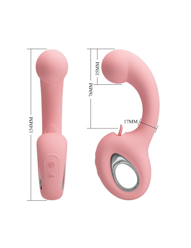 PRETTY LOVE - Erynnyes, 10 vibration functions 5 licking settings