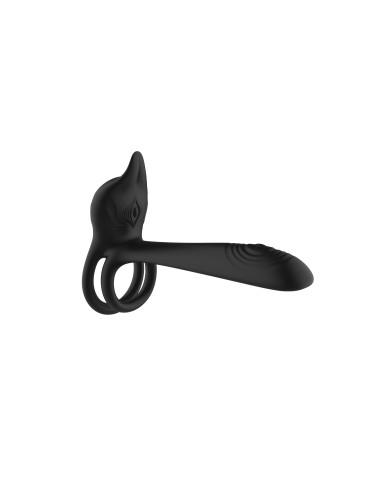 Stymulator - Double vibrating ring - USB 10 Functions / Remote Control