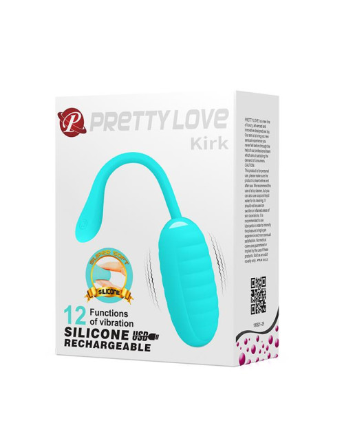 Pretty Love Kirk Egg Blue Bezprzewodowe Jajko Wibrujące