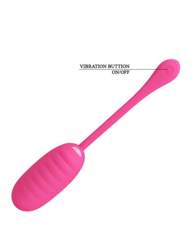 PRETTY LOVE - KIRK EGG Pink 12 function vibrations