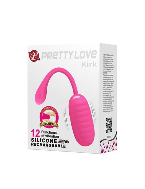 Pretty Love Kirk Egg Pink Bezprzewodowe Jajko Wibrujące