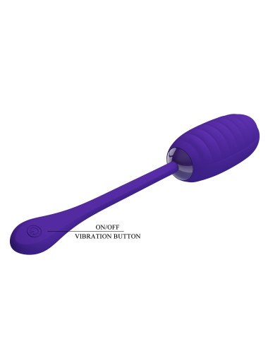 PRETTY LOVE - KIRK Super Soft Silicone, 12 vibration functions