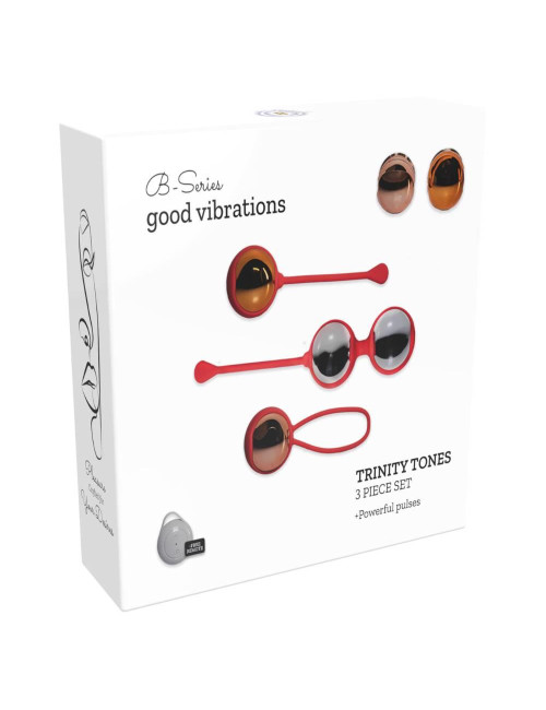Kegel Balls Trinity Tones - Zestaw 3 Kulki Wibrujące