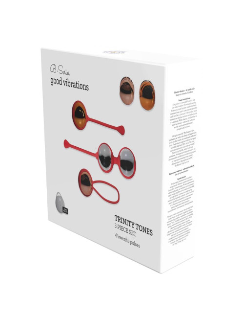 B-Series Lyla Kegel Balls Trinity Tones - Zestaw kulki gejszy
