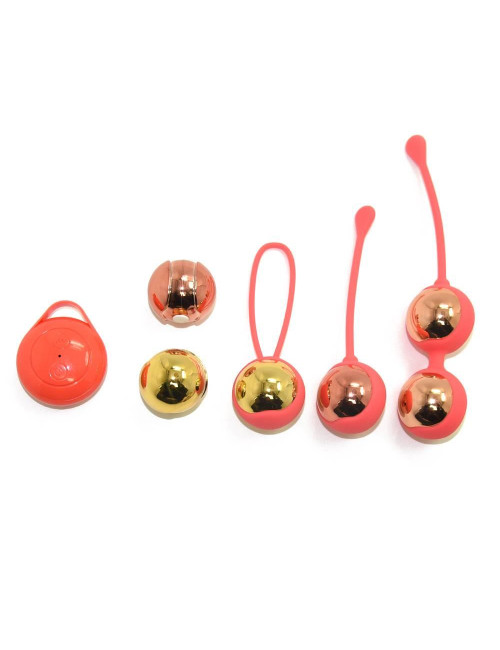 B-Series Lyla Kegel Balls Trinity Tones - Zestaw kulki gejszy
