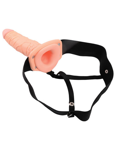 FALLO STRAP ON CAVO REAL RAPTURE 8 FLESH