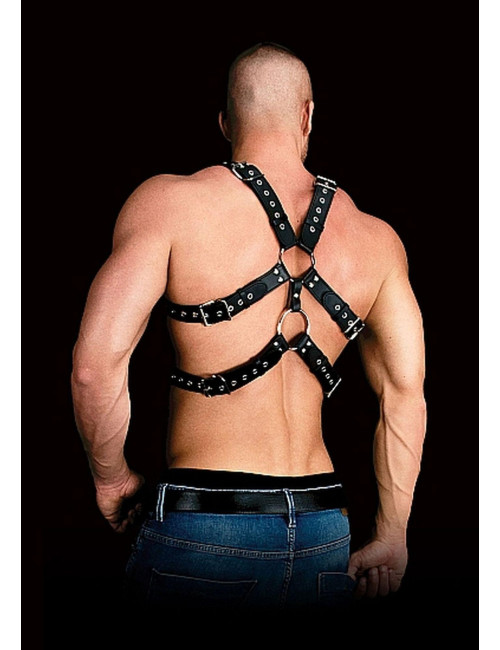 Andres - Masculine Masterpiece - Black | Uprząż BDSM dla mężczyzn | Zabawki erotyczne