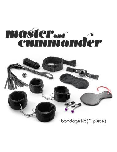 CRUSHIOUS MASTER & CUMMANDER 11 PIECE BONDAGE KIT