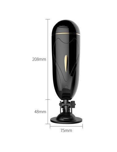 Masturbator-Vibrating Masturbation Cup USB 7 + Interactive Function / Talk Mode