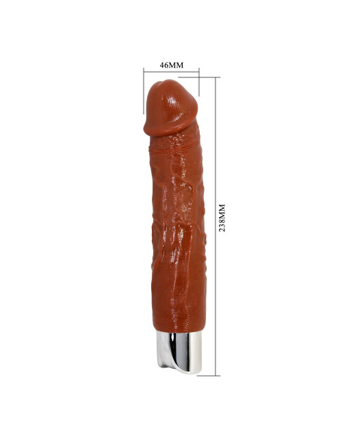 Pretty Love Rufus Pro - realistyczny dildo z 10 trybami wibracji, wodoodporny USB-C