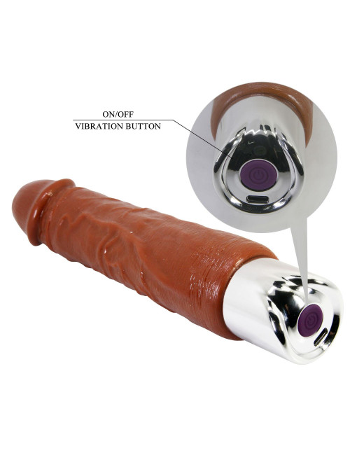 Pretty Love Rufus Pro - realistyczny dildo z 10 trybami wibracji, wodoodporny USB-C