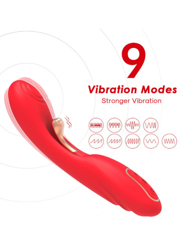 Fishhook Red Dual-point vibration