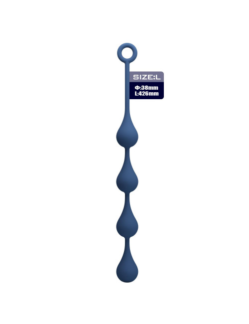 MR. PLAY Waterdrop Anal Balls - Kule Analne Silikon 42,6 cm - Zabawki Analne Pręty