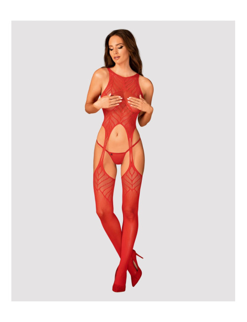 Bodystocking N122 XL/XXL OBSESSIVE Bielizna - Seksowny Krój