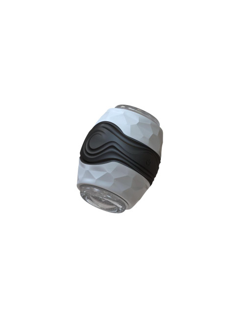VIBRATING BALL MALE STROKER - Masturbator męski 10 wibracji IPX7 ładowanie magnetyczne