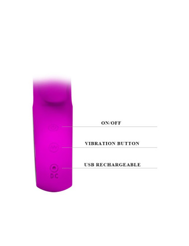 PRETTY LOVE - WEBB, PINK, USB, 12 function