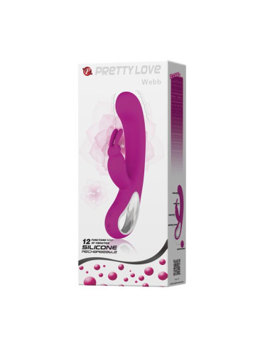 PRETTY LOVE - WEBB, PINK, USB, 12 function