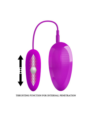 PRETTY LOVE - DESTRABLE FLIRT Naughty egg, thrusting motion