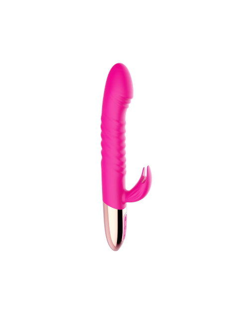 Wibrator Królik USB – Grzanie, 10 Trybów, Wodoodporny, Silikon Medyczny