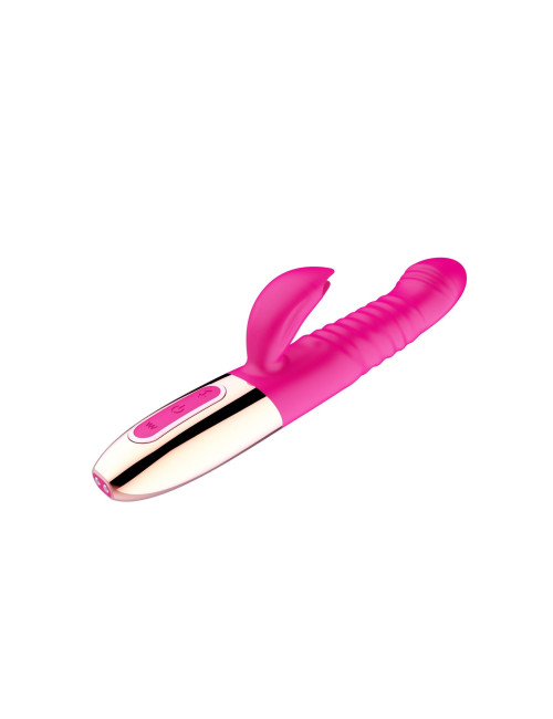 Wibrator Królik USB – Grzanie, 10 Trybów, Wodoodporny, Silikon Medyczny