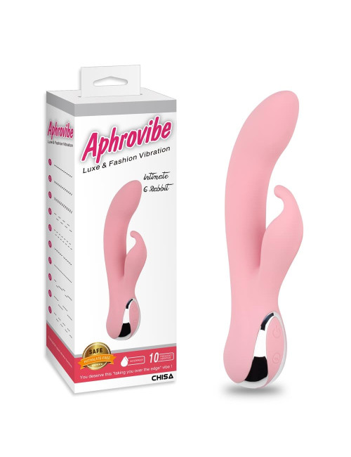 Intimate G Rabbit - Wibrator Króliczek, 10 Funkcji, Wodoodporny, Silikon + ABS