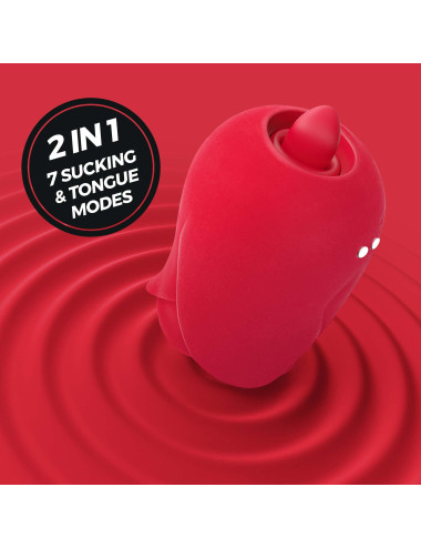 CRUSHIOUS ROSITA CLITORAL STIMULATOR WITH TONGUE