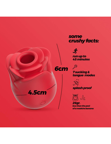 CRUSHIOUS ROSITA CLITORAL STIMULATOR WITH TONGUE