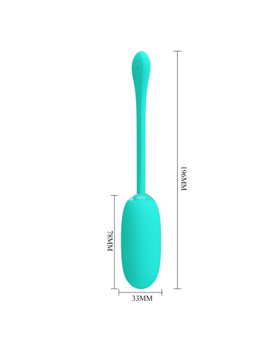PRETTY LOVE - JULIUS EGG Green 12 function vibrations