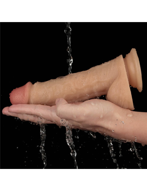 Lovetoy Wibrator w kształcie penisa z wibracją 8"