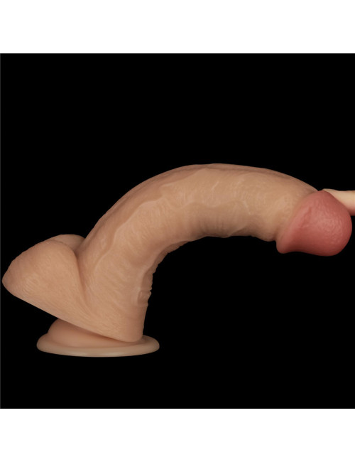 Lovetoy Wibrator w kształcie penisa z wibracją 8"