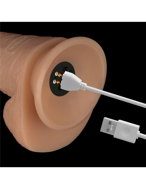 Lovetoy Wibrator w kształcie penisa z wibracją 8"