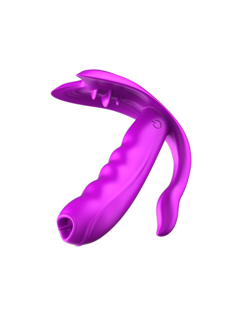 Stymulator Silikonowy Panty Vibrator USB - 7 Funkcji i Ogrzewanie, Wodoodporny