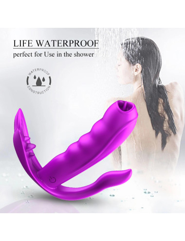 Stymulator-Silicone Panty Vibrator USB 7 Function / Heating