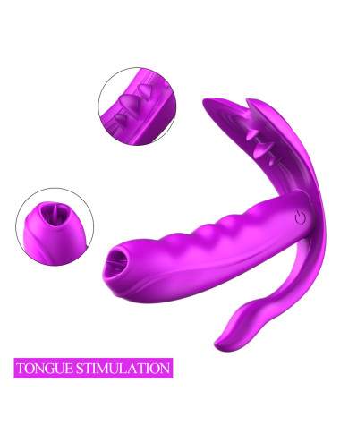 Stymulator-Silicone Panty Vibrator USB 7 Function / Heating