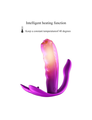 Stymulator-Silicone Panty Vibrator USB 7 Function / Heating