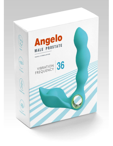 Stymulator-Angelo Male Prostate Triple Stimulation (blue)