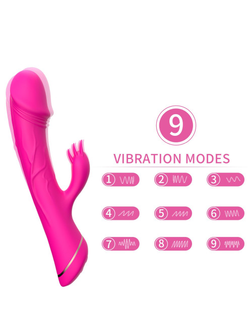 Rubberco Rose Red, 2* 9 vibration functions
