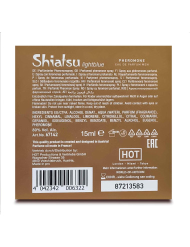 SHIATSU Pheromon Fragrance man lightblue  15 ml