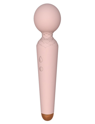 Stymulator-Rechargeable Power Wand USB 10 Functions - Flesh