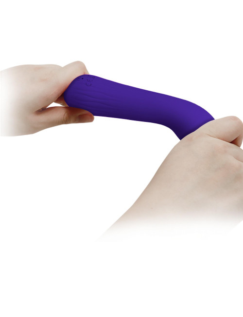 PRETTY LOVE Faun G-Spot Vibrator Purple - Wibrator Punktu G z 12 funkcjami i pamiecia