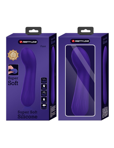 PRETTY LOVE - Faun dark Purple,G-spot vibrator, 12 vibration functions Memory function