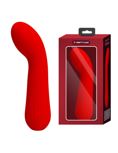 PRETTY LOVE Faun Red – Wibrator Punkt G, 12 funkcji, silikon, funkcja pamięci