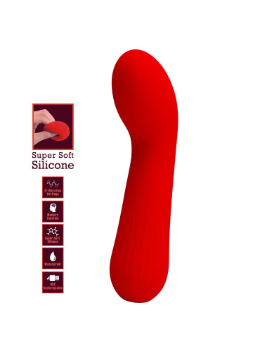 PRETTY LOVE - Faun Red, 12 vibration functions Memory function