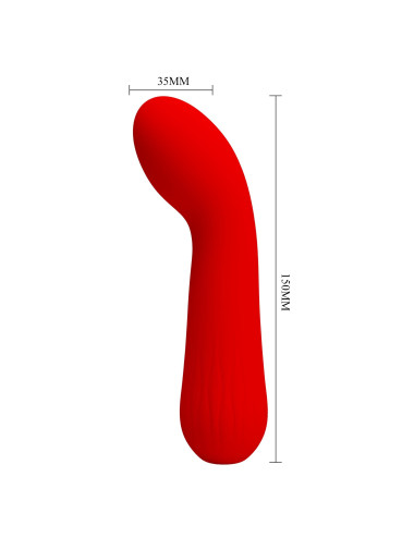 PRETTY LOVE - Faun Red, 12 vibration functions Memory function