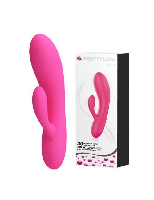 PRETTY LOVE IVES USB - Wibrator Punktu G, 30 funkcji, silikonowy