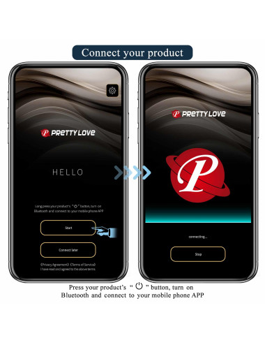Pretty Love Anthony Smart App Vibrating Anal Plug