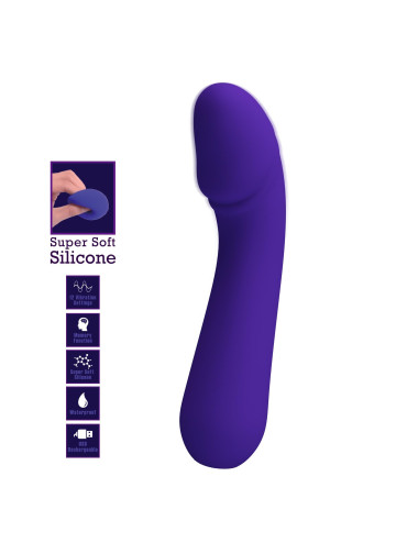 PRETTY LOVE - Cetus dark Purple, Memory function 12 vibration functions