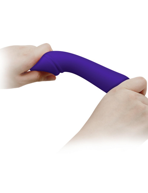 PRETTY LOVE Cetus Dark Purple – Silikonowy Wibrator Punktu G, 12 Funkcji, Pamięć